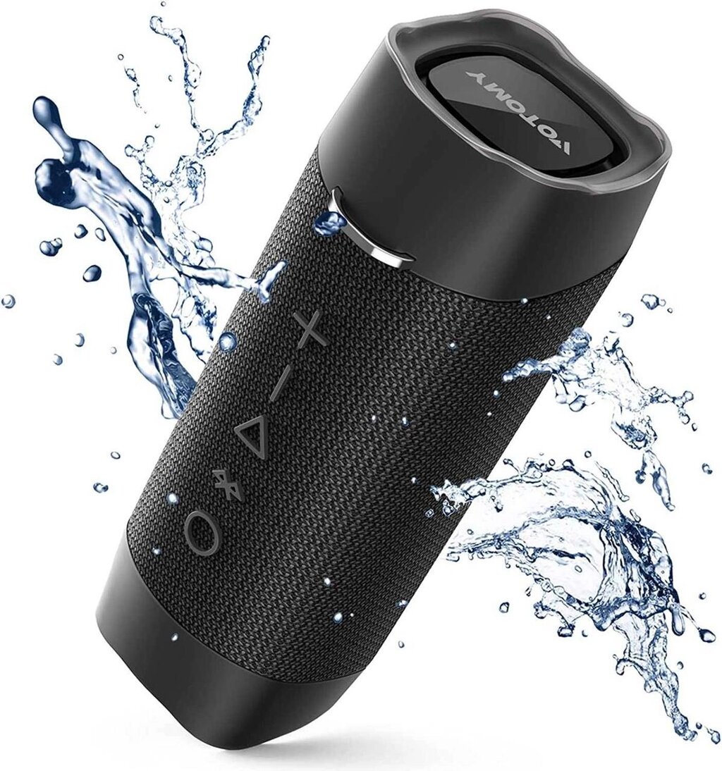 Votomy Bluetooth Speaker 360 портативний бездротовий динамік IPX7 від компанії K V I T K A - фото 1