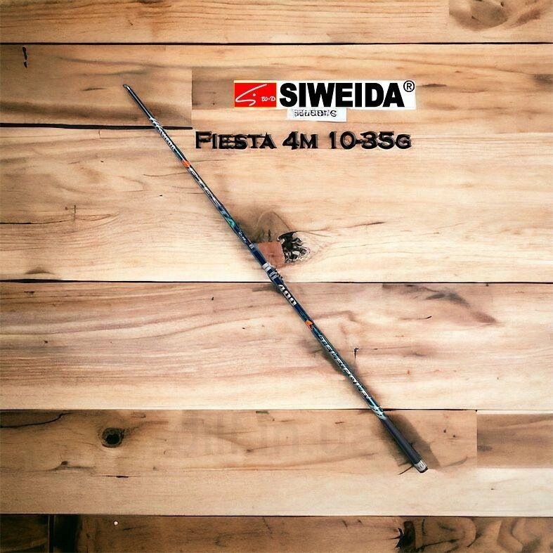 Вудка Siweida Fiesta Pole 4м 10-35 г махова вудлище без кілець від компанії K V I T K A - фото 1