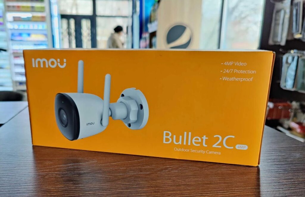 Вулична Wi-Fi IP Камера IMOU Bullet 2C 4MP (IPC-F42P) від компанії K V I T K A - фото 1