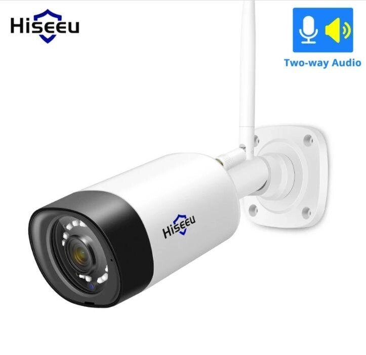 Вулична Wifi камера відеоспостереження Hiseeu TZ-HB312 3MP Fill HD від компанії K V I T K A - фото 1
