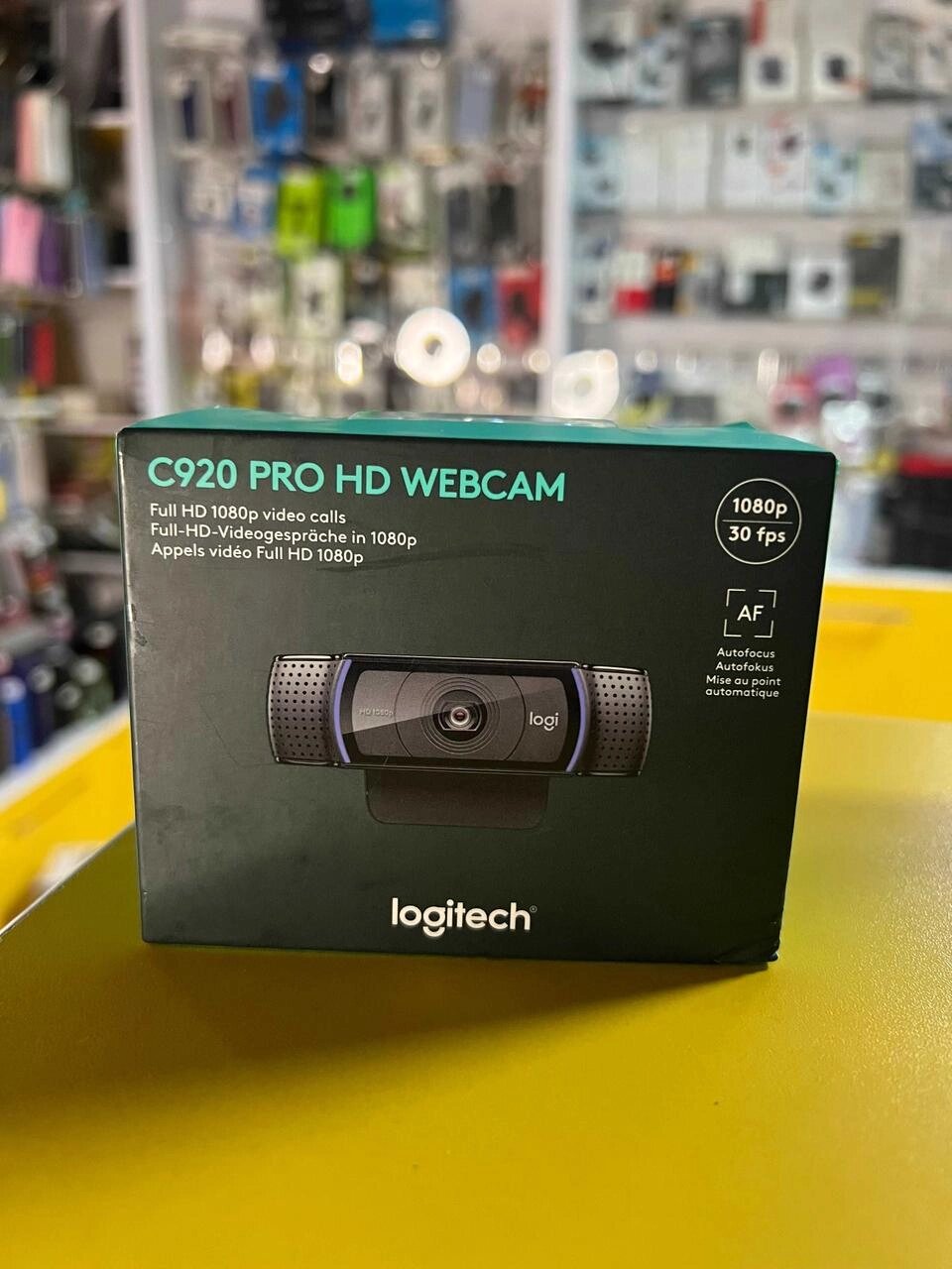 Webmer Logitech C920 Pro HD Webcam (New, Garanty) від компанії K V I T K A - фото 1