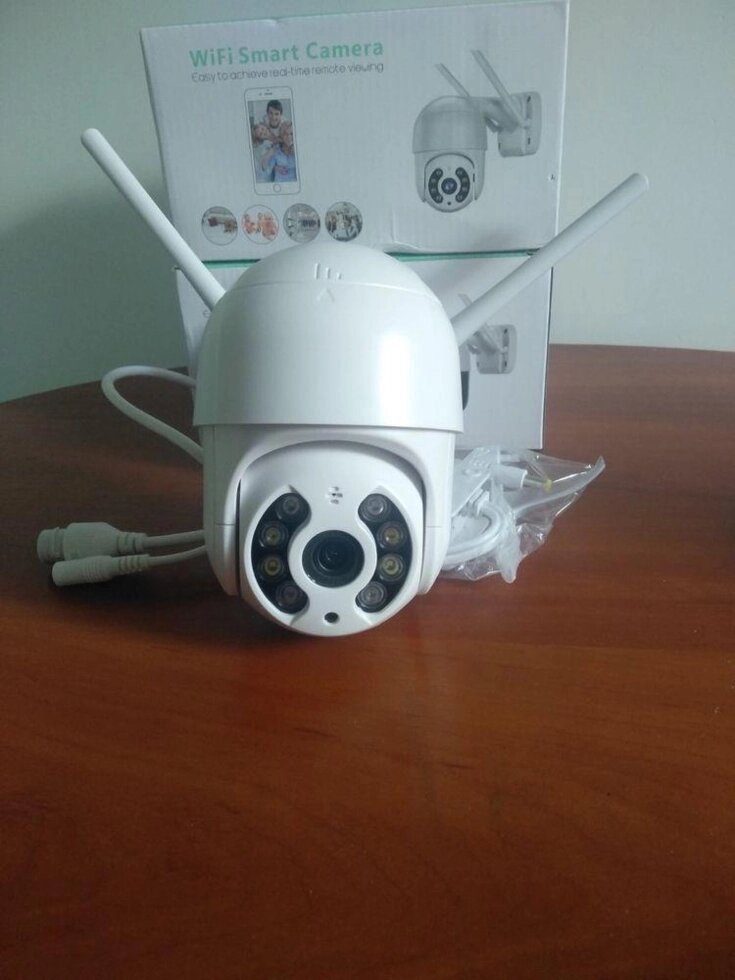 WiFi Камера відеоспостереження поворотна 2мп 3мп 5мп від компанії K V I T K A - фото 1
