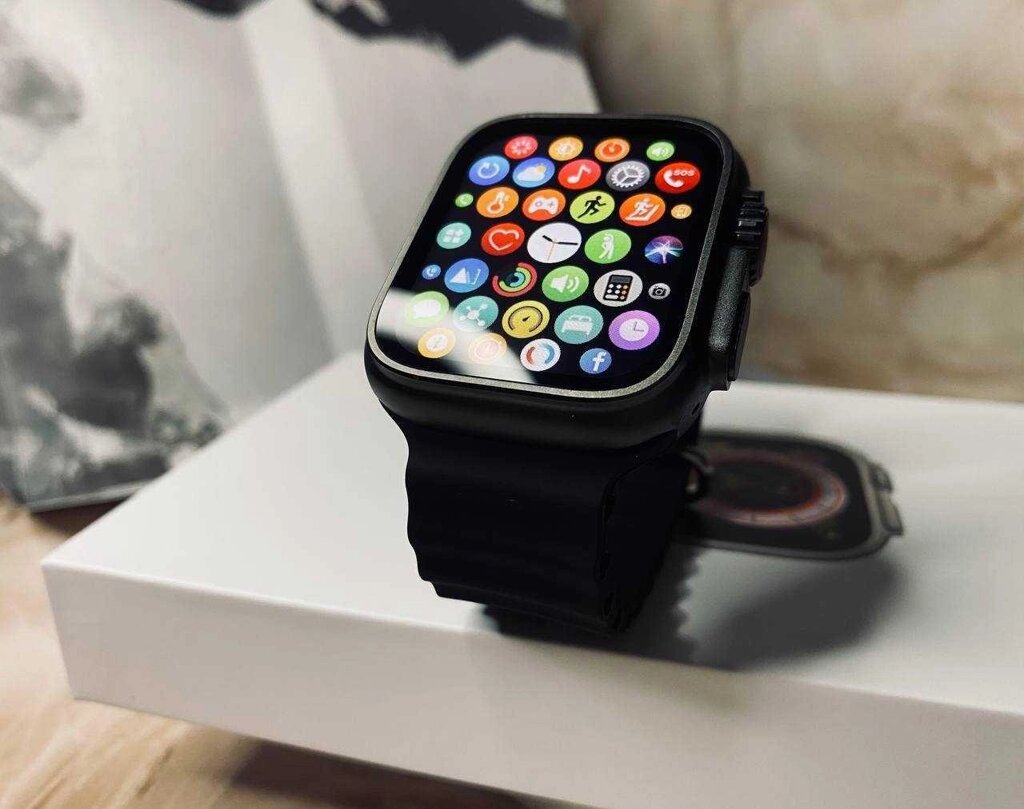 Як Apple Watch 8 Ultra з оригінальним меню та функціями Оригінала від компанії K V I T K A - фото 1