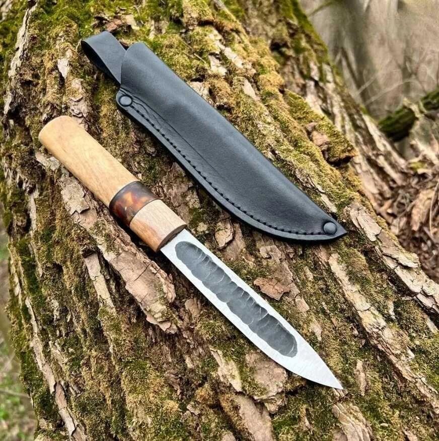 Якутський ніж (95х18) для риболовлі, якутский нож якут від компанії K V I T K A - фото 1