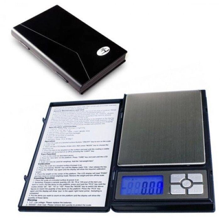 Ювелірні мініваги електронні Notebook 1108-5 500 г. ділення 0,01 г від компанії K V I T K A - фото 1