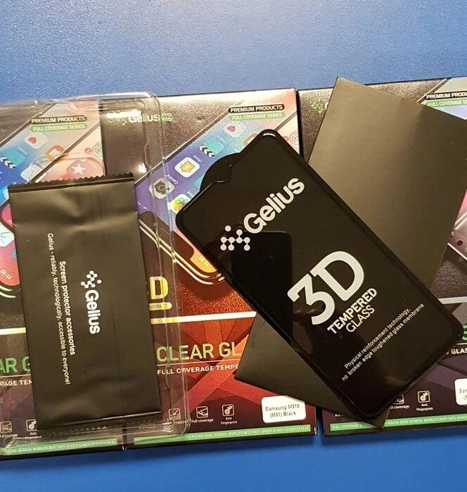 Захисне скло 3D 5D 9D Samsung Samsung A41 від компанії K V I T K A - фото 1