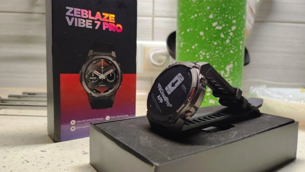 Zeblaze Vibe 7pro Amoled смарт-годинник-годинник Smart watch преміумдзвінок від компанії K V I T K A - фото 1