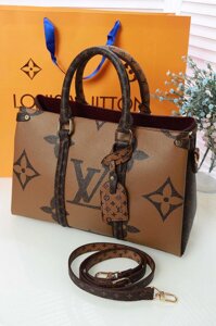 Жіноча сумка Louis Vuitton велика на трьох відсіках
