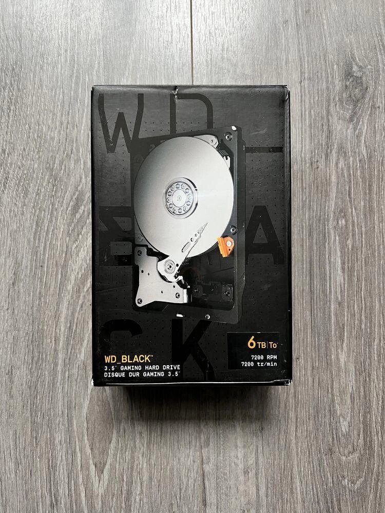 ‼ Жорсткий диск WD Black 6 TB ‼ від компанії K V I T K A - фото 1