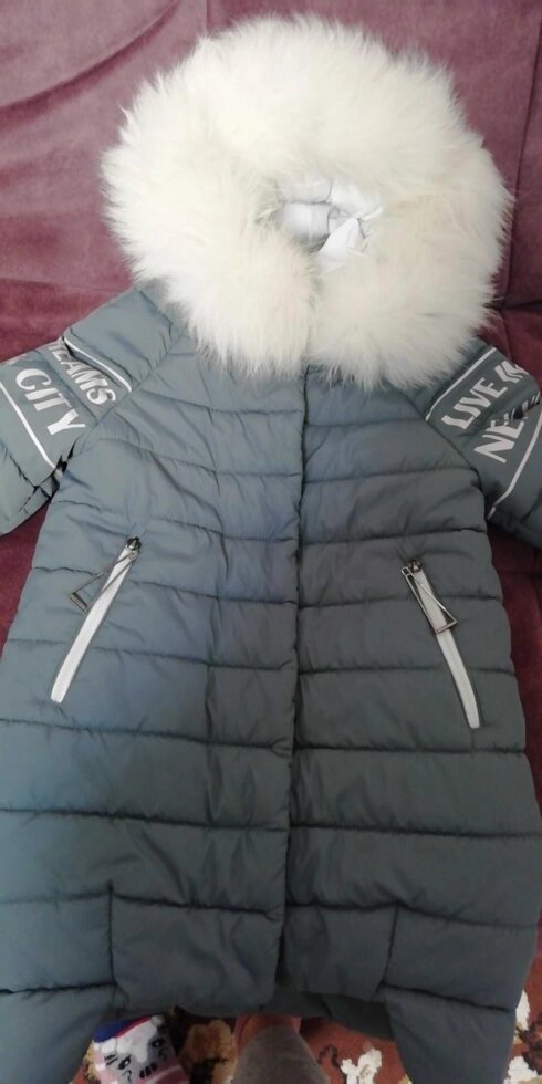 Зимова куртка для дівчинки від компанії K V I T K A - фото 1