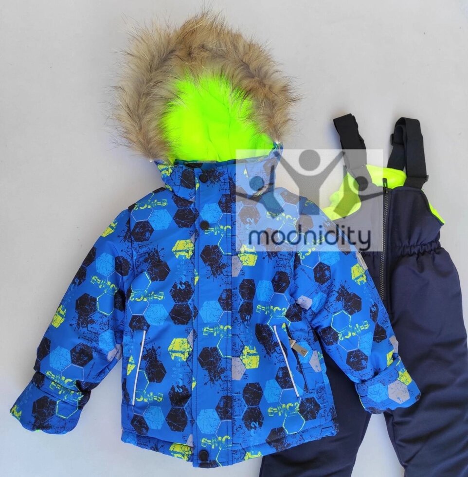 Зимовий дитячий термокомбінезон для хлопчиків від компанії K V I T K A - фото 1