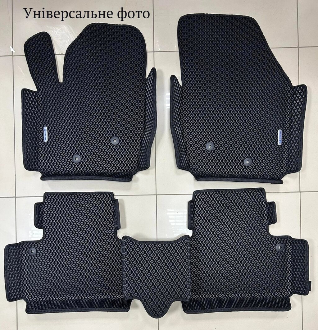 3Д килимки EVA  в салон для Citroen C4 2010-2018/ Сітроен Ц4 від компанії AUTOAS - фото 1