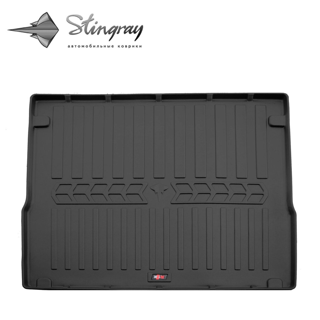 Автомобільний 3D килимок в багажник на PEUGEOT 308 II (T9) (2013-2021) (universal) від компанії AUTOAS - фото 1