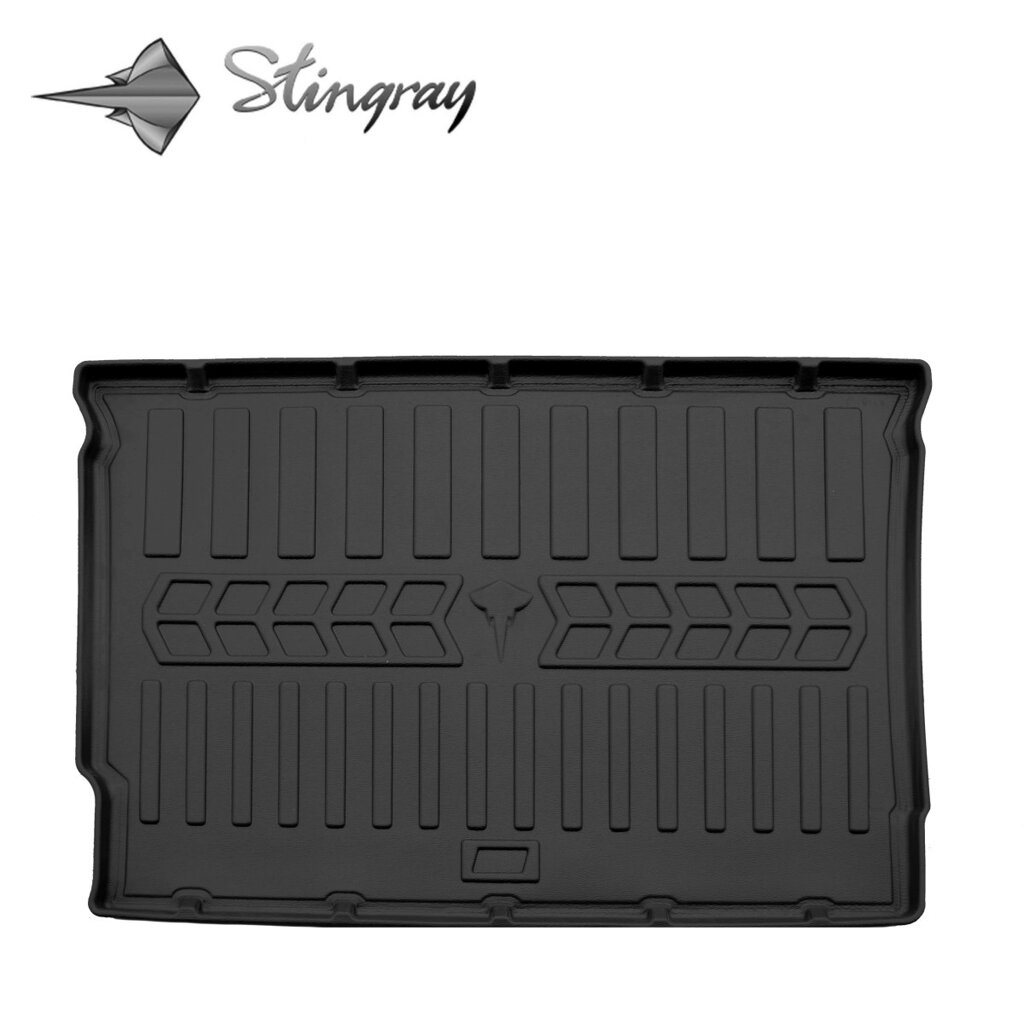 Автомобільний 3D килимок в багажник на RENAULT ZOE (2018-...) (upper trunk) від компанії AUTOAS - фото 1