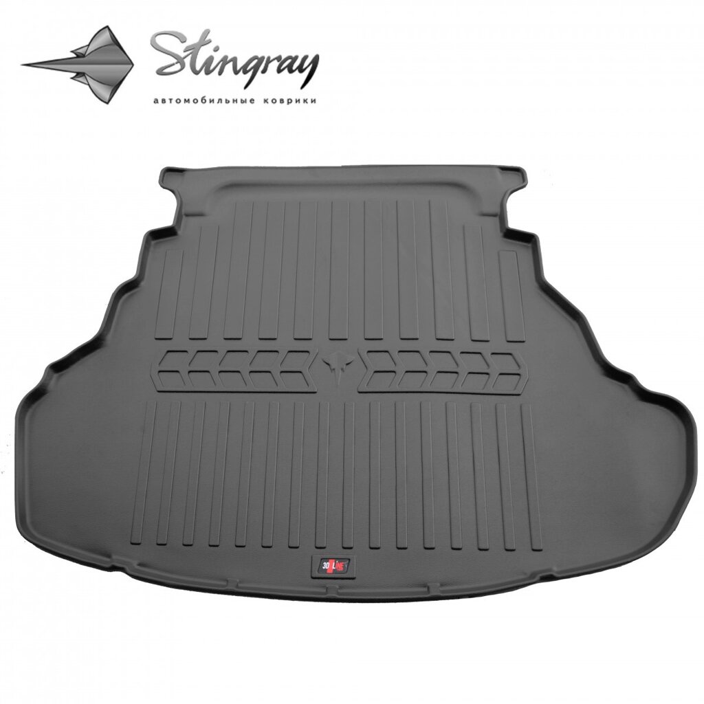 Автомобільний 3D килимок в багажник на TOYOTA Camry (XV50) (2011-2017) (Europe, Еlegance/Сomfort) від компанії AUTOAS - фото 1