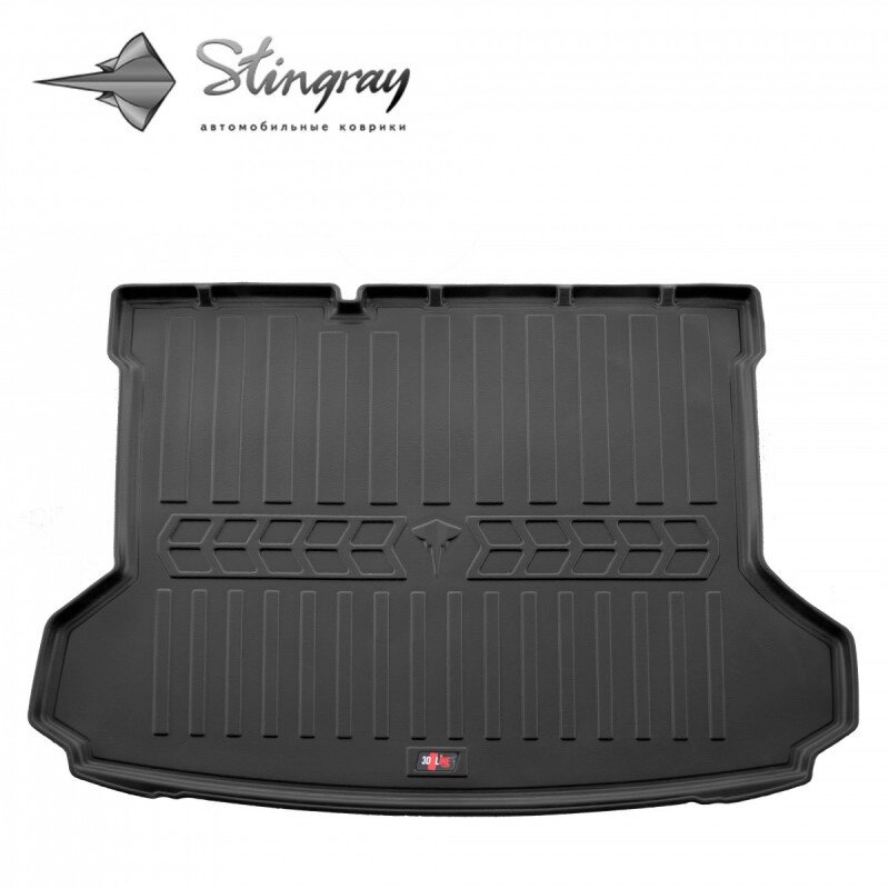 Автомобільний 3D килимок в багажник на VOLKSWAGEN ID. 4 (2020-...) (crozz)/ Фольксваген Айді4 від компанії AUTOAS - фото 1