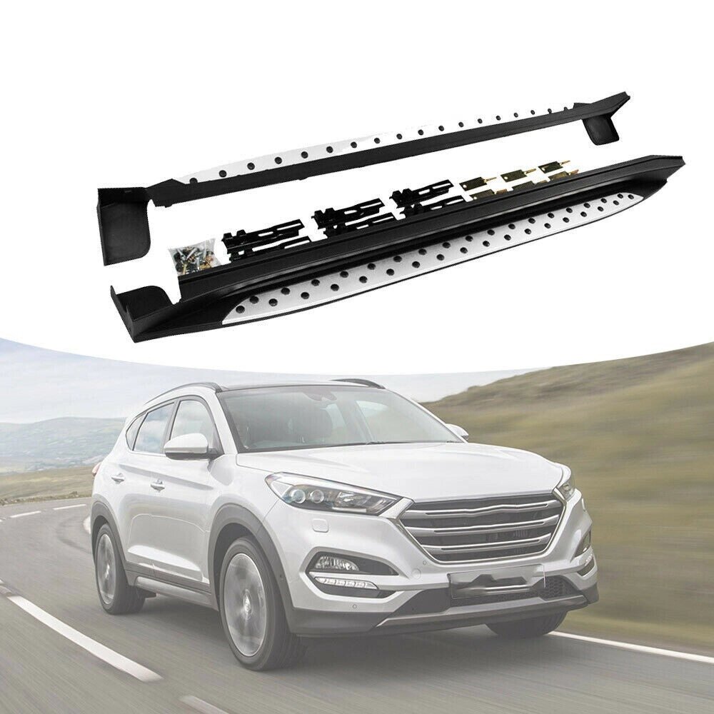 Бічні пороги OEM для Hyundai Tucson 2015-2020 від компанії AUTOAS - фото 1