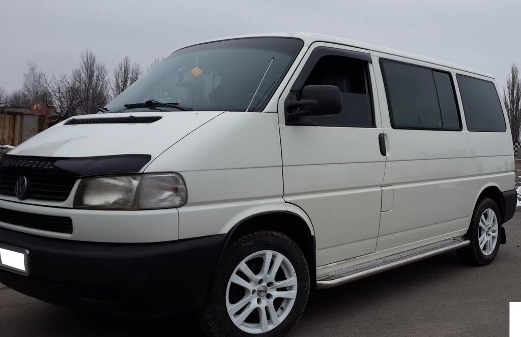 Бічний захист пороги майданчик Volkswagen T4 1990-2003 кенгурятник захист задня дуги пороги від компанії AUTOAS - фото 1