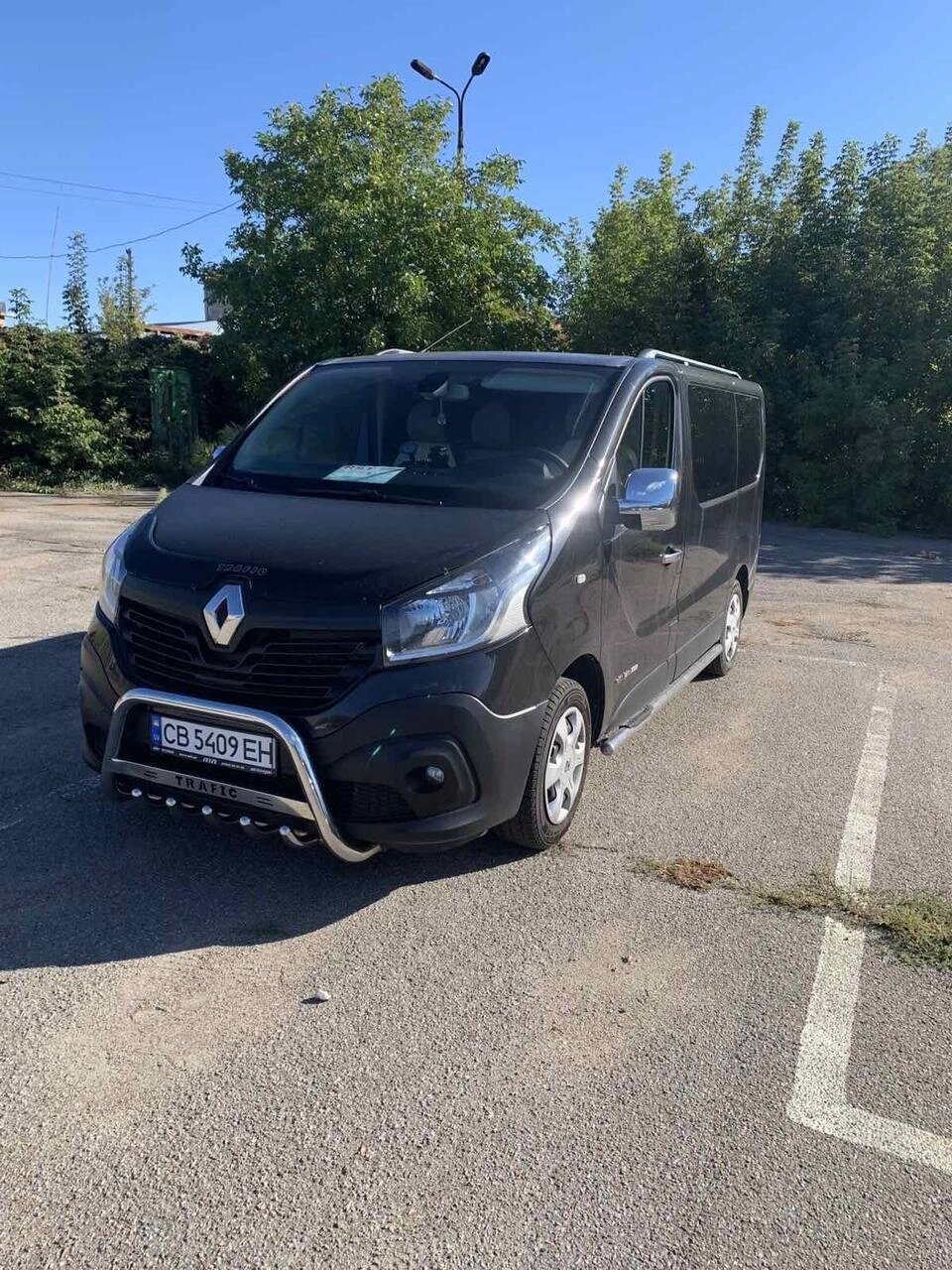 Бічний захист пороги труби для Renault Trafic 2001-2014, 2014+ кенгурятник захист бампера дуги пороги від компанії AUTOAS - фото 1