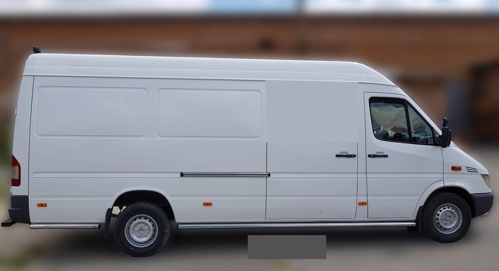 Бічний захист пороги труби Mercedes Sprinter 1995-06, 2006-13, 2014+ кенгурятник захист задня дуги пороги від компанії AUTOAS - фото 1