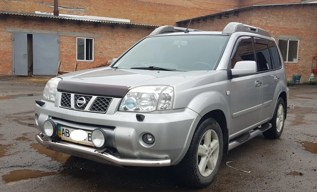 Бічний захист пороги труби Nissan X-Trail T30 00-07 T31 07-13 T32 2013+ захист заднього бампера дуги від компанії AUTOAS - фото 1