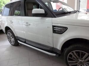 Бічний захист пороги майданчик Land Rover Range Rover Vogue 2002-2012 кенгурятник захист бампера дуги пороги