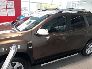 Бічний захист пороги профільні Renault Duster 2010-2018 2018+ кенгурятник захист бампера дуги пороги