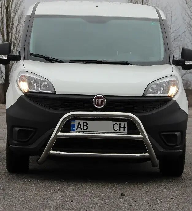 Кенгурник Fiat Ducato (2006-2014) /підсилений без гриля від компанії AUTOAS - фото 1