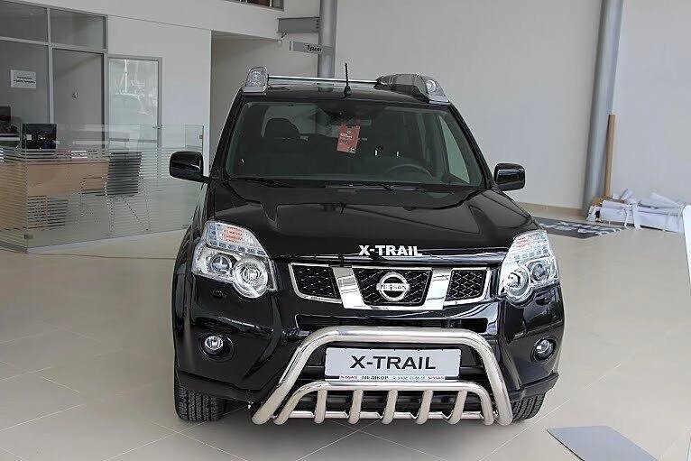 Кенгурник Nissan X-Trail T31 (2007) /двою від компанії AUTOAS - фото 1