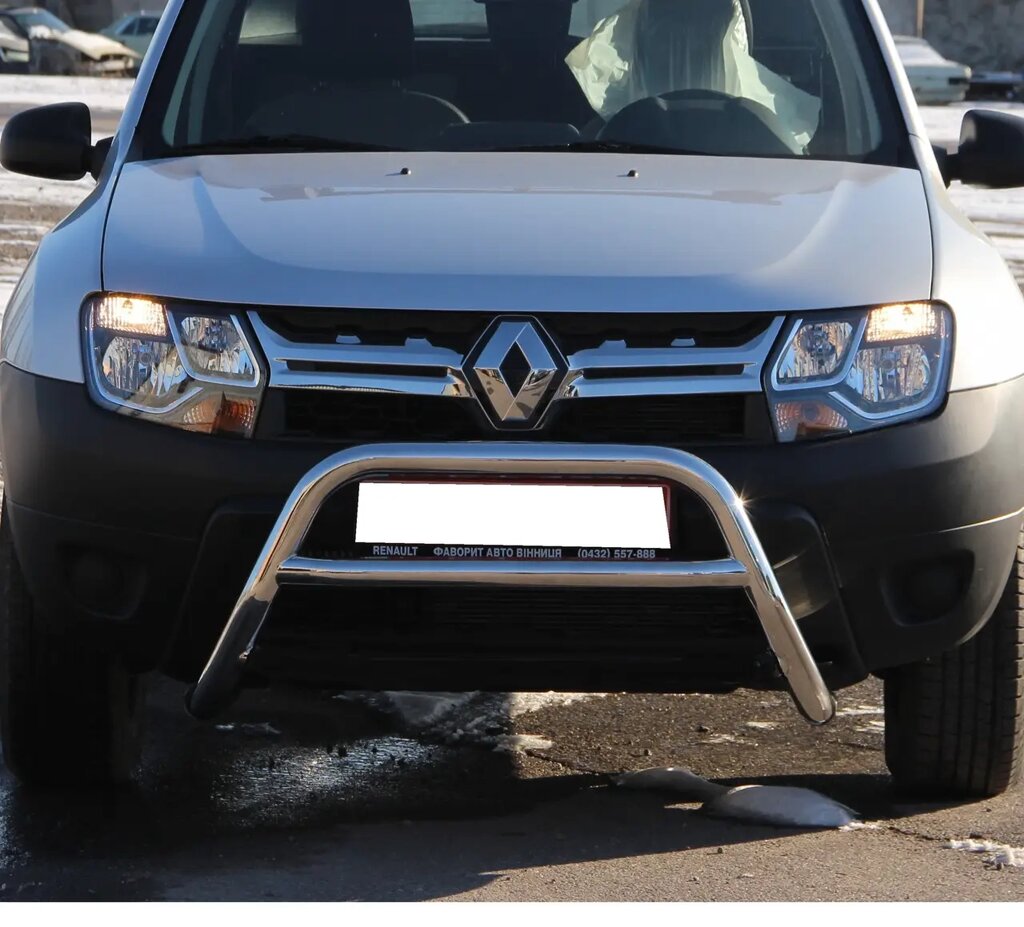 Кенгурник Renault Duster (2010-) /без гриля від компанії AUTOAS - фото 1