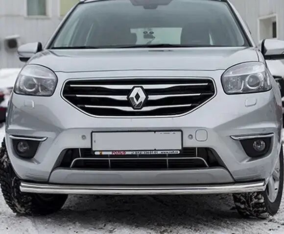 Кенгурник Renault Sandero Stepway (2012-) / ус одинарний від компанії AUTOAS - фото 1