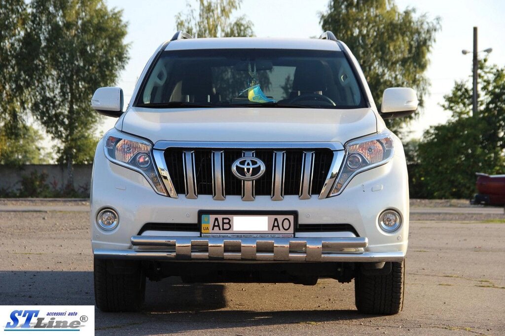 Кенгурник Toyota Prado 150 (2013-) /ус подвійний SHARK від компанії AUTOAS - фото 1