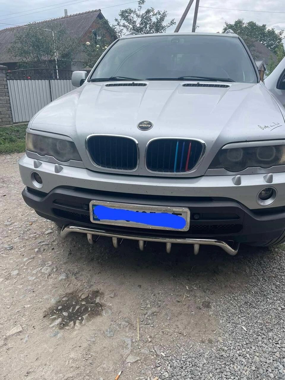 Кенгурятник для BMW X5 2000+ Захист заднього бампера дуги пороги від компанії AUTOAS - фото 1