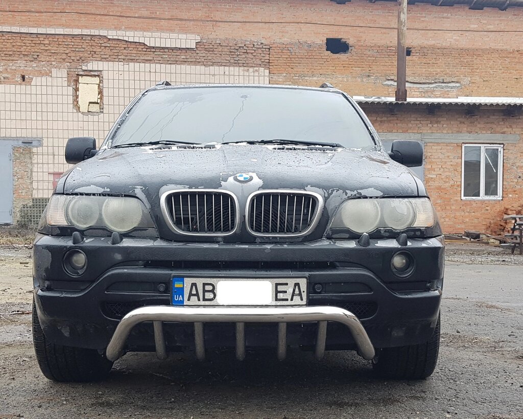 Кенгурятник для BMW X5 2000+ Захист заднього бампера дуги пороги від компанії AUTOAS - фото 1