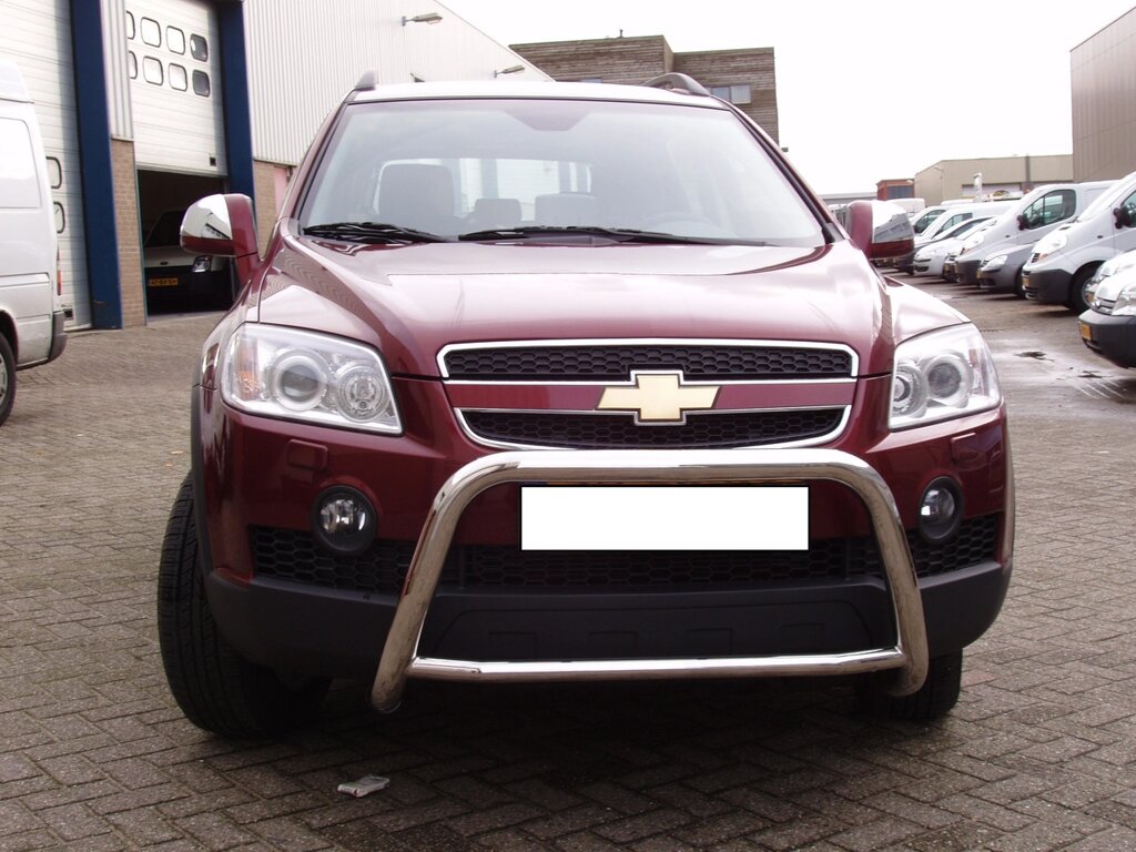 Кенгурятник для Chevrolet Captiva 2006+ 2011+ захист заднього бампера дуги пороги від компанії AUTOAS - фото 1