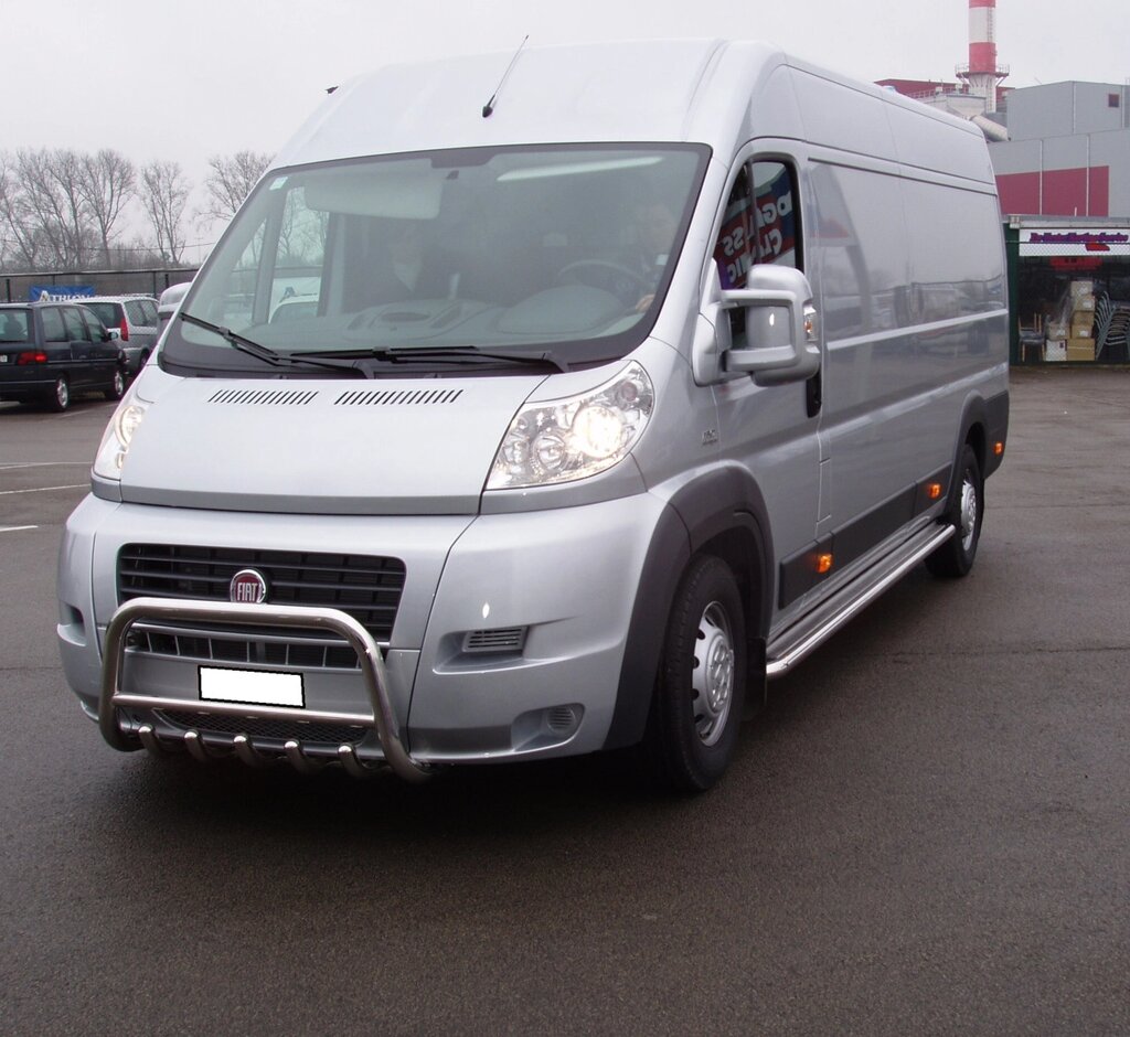 Кенгурятник для Fiat Ducato 1994-2006 2007+ Захист заднього бампера дуги пороги від компанії AUTOAS - фото 1