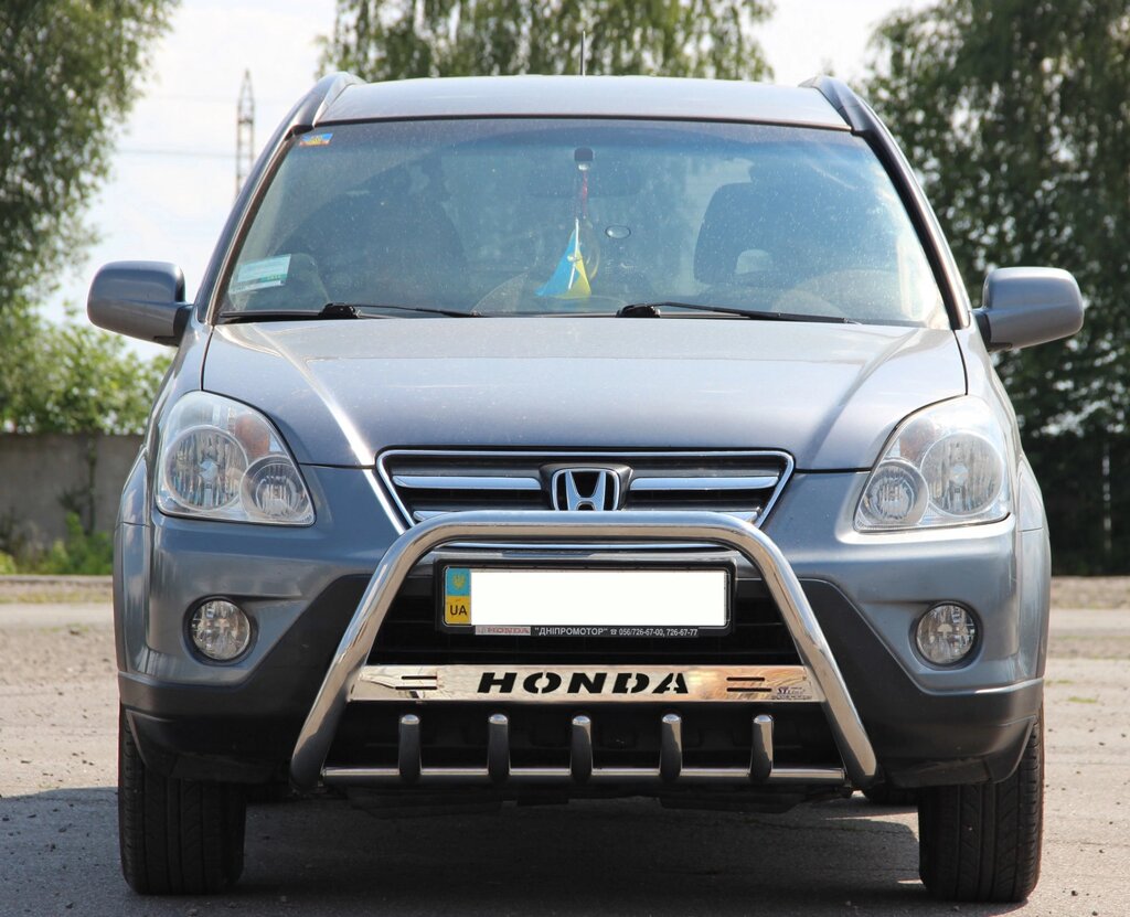 Кенгурятник для Honda CR-V 2001-2006 захист бампера дуги пороги від компанії AUTOAS - фото 1