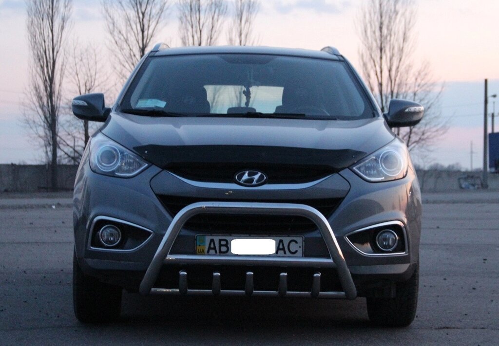 Кенгурятник для Hyundai IX-35 2010+ захист бампера дуги пороги від компанії AUTOAS - фото 1