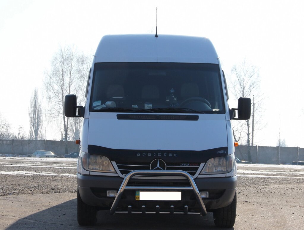 Кенгурятник для Mercedes Sprinter 1995-06, 2006-13, 2014+ Захист заднього бампера дуги пороги від компанії AUTOAS - фото 1