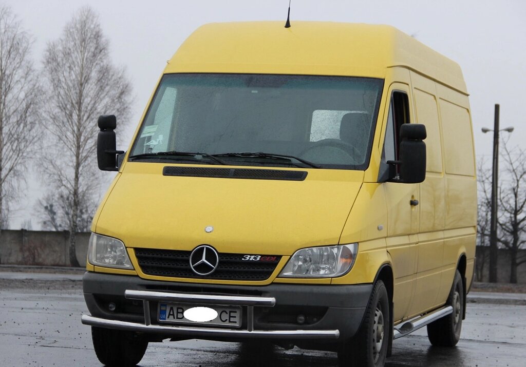 Кенгурятник для Mercedes Sprinter 1995-06, 2006-13, 2014+ Захист заднього бампера дуги пороги від компанії AUTOAS - фото 1