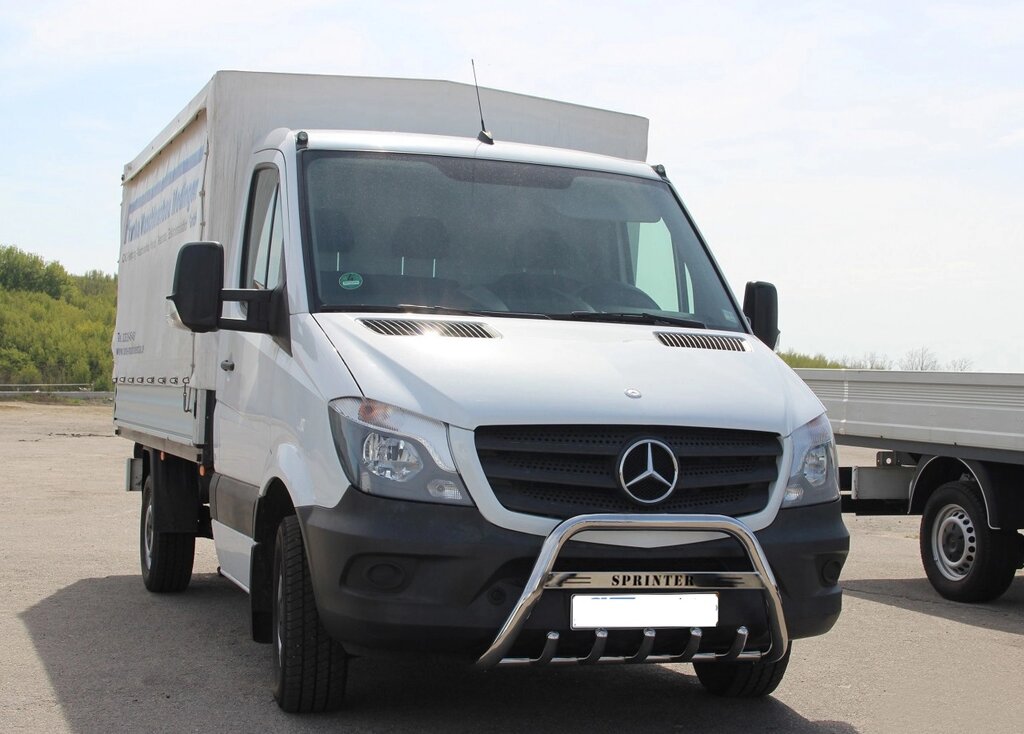 Кенгурятник для Mercedes Sprinter 2014+, 2006-13, 1995-06, Захист заднього бампера дуги пороги від компанії AUTOAS - фото 1