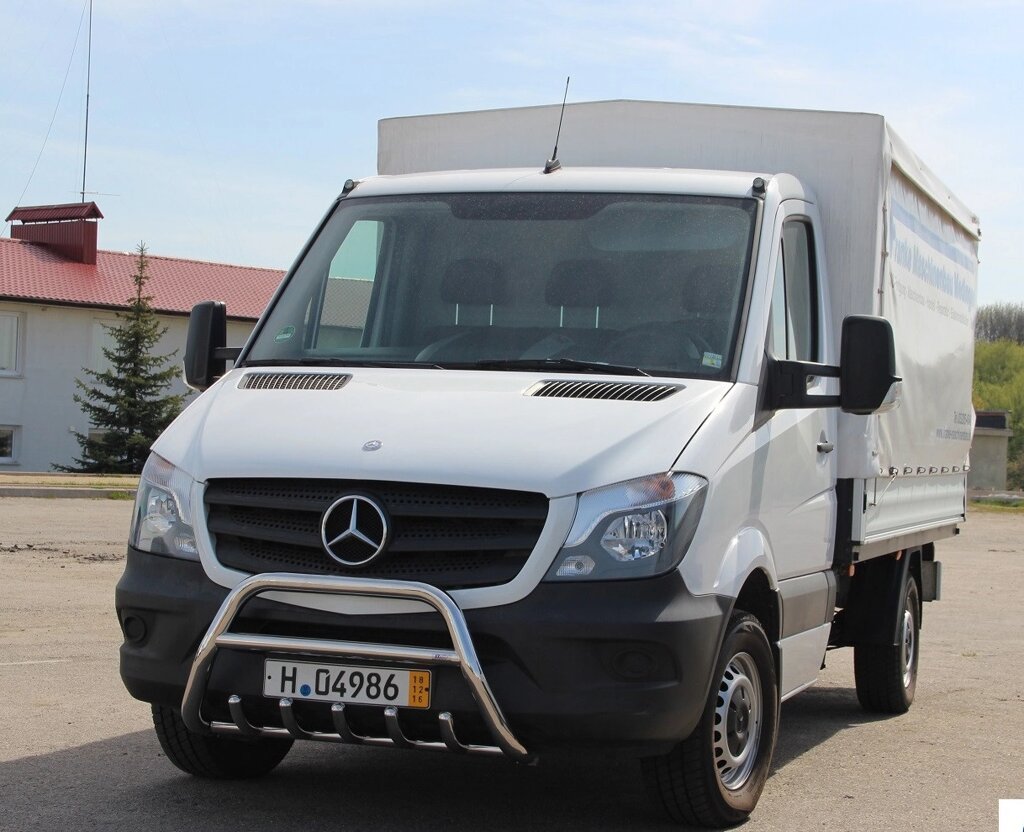 Кенгурятник для Mercedes Sprinter 2014+, 2006-13, 1995-06, Захист заднього бампера дуги пороги від компанії AUTOAS - фото 1