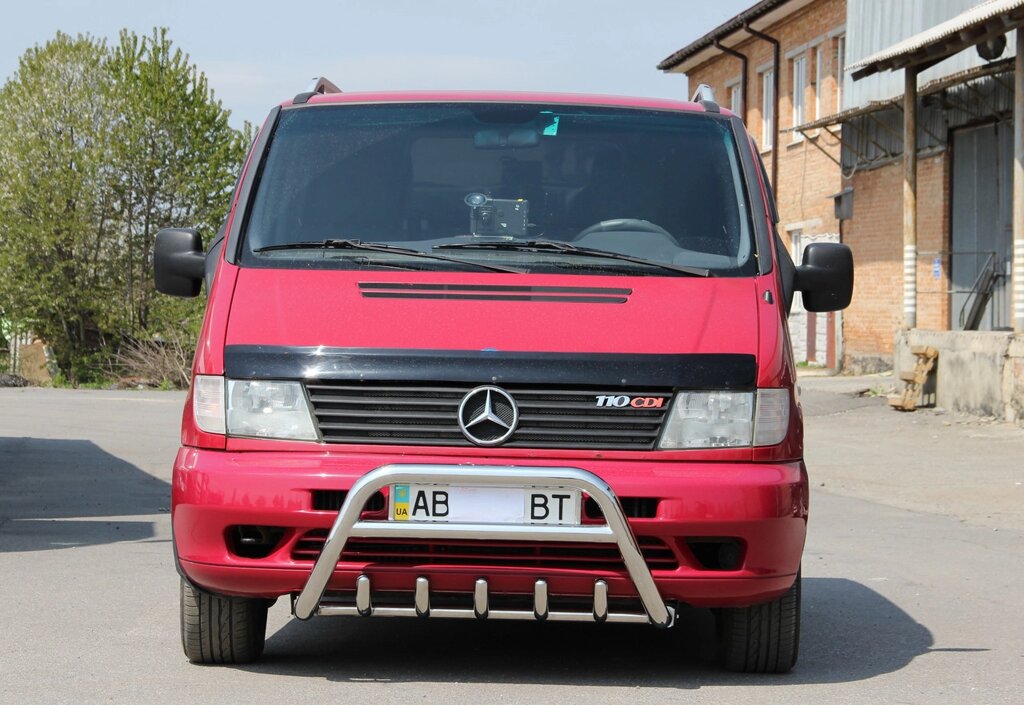 Кенгурятник для Mercedes Vito 1997-2003, 2003-09, 2010-14, 2014+ Захист заднього бампера дуги пороги від компанії AUTOAS - фото 1