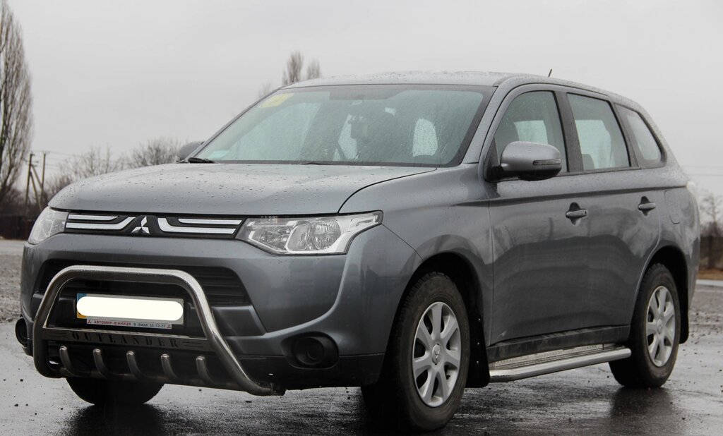 Кенгурятник для Mitsubishi Outlander 03-06 07-11 12-14 14-16 16+ Захист заднього бампера/дуги/пороги від компанії AUTOAS - фото 1