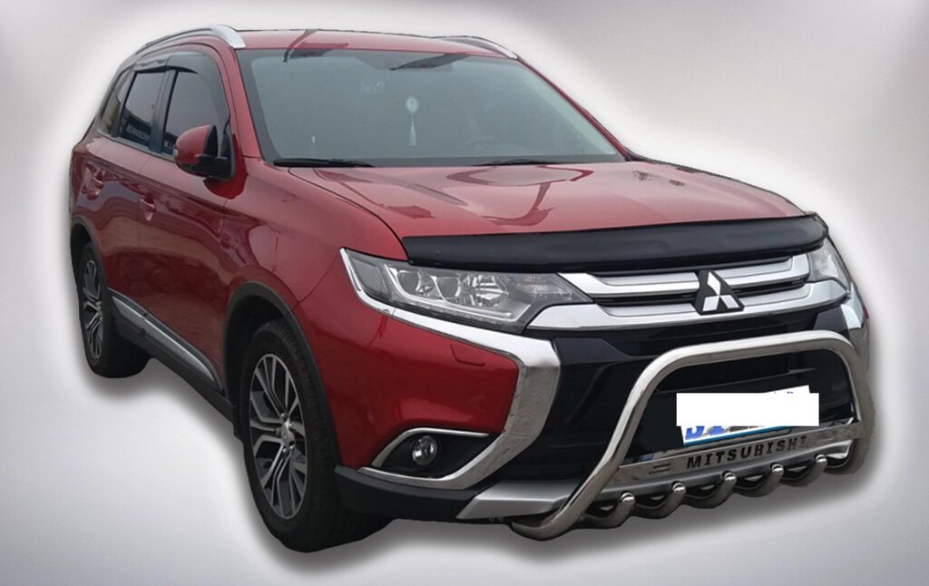 Кенгурятник для Mitsubishi Outlander 03-06 07-11 12-14 14-16 16+ Захист заднього бампера/дуги/пороги від компанії AUTOAS - фото 1