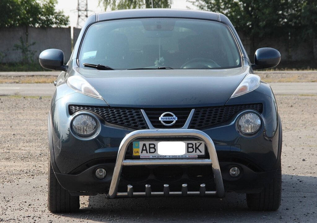 Кенгурятник для Nissan Juke 10-14, 14+ Захист заднього бампера/дуги/пороги від компанії AUTOAS - фото 1