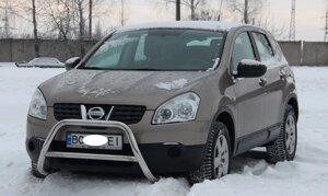 Кенгурятник для Nissan Qashqai 06-13 14-17 17+ Захист заднього бампера/дуги/пороги