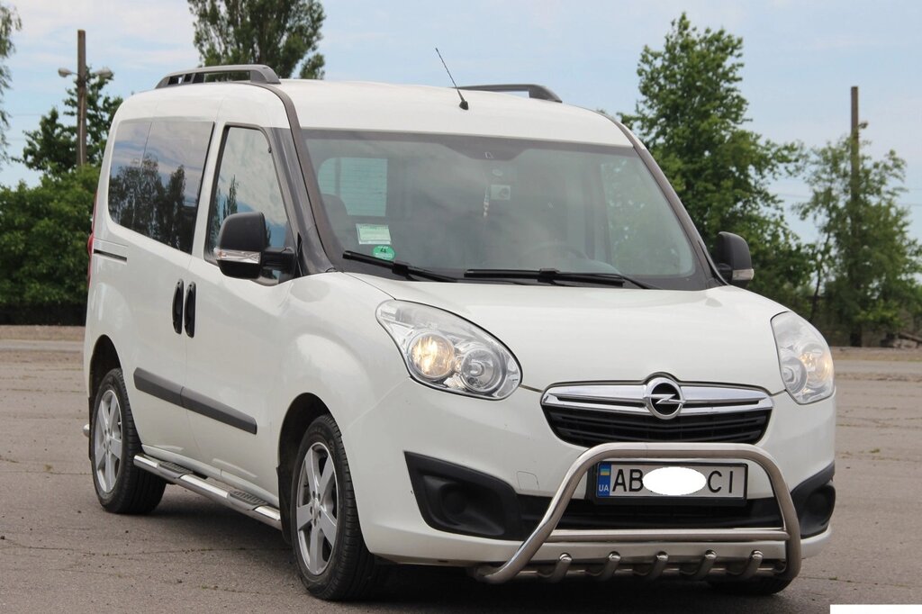 Кенгурятник для Opel Combo D 2011+ Захист заднього бампера/дуги/пороги від компанії AUTOAS - фото 1