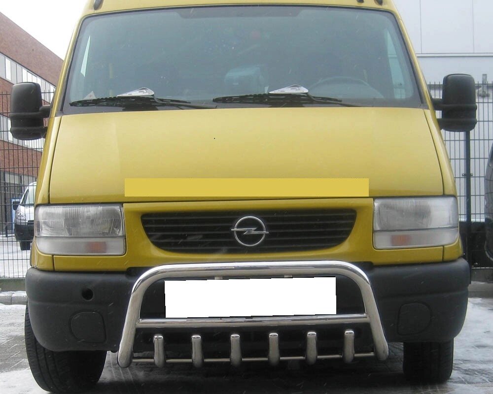 Кенгурятник для Opel Movano 1998-2010, 2010+ Захист заднього бампера/дуги/пороги від компанії AUTOAS - фото 1