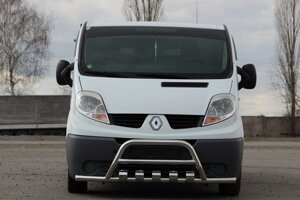 Кенгурятник для Renault Trafic 2001-2014, 2014+ Захист заднього бампера дуги пороги